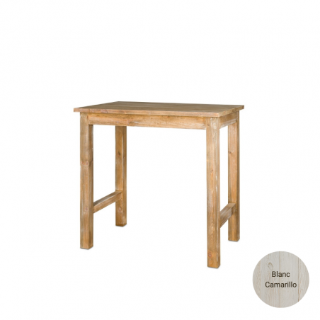 Rectangular high bar table, Solid Wood | TRADIS