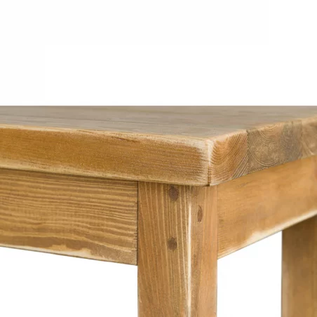 Tabouret de bar en bois massif H75 cm | TRADIS