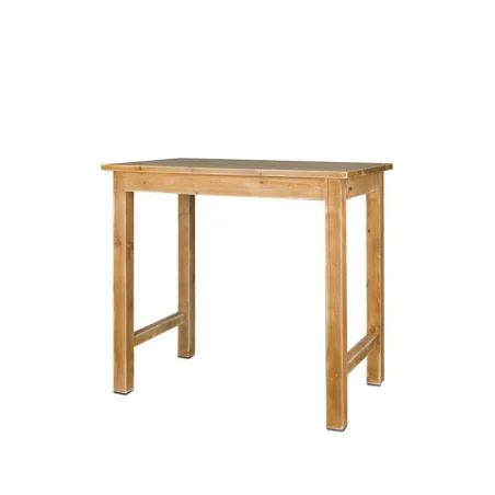 Rectangular high bar table, Solid Wood