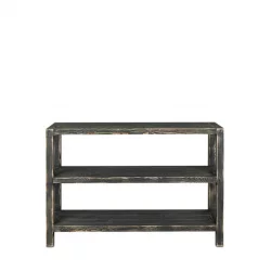 3-tier console table, Noir Charbonneux