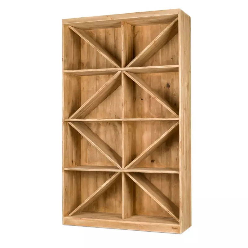 Wine rack 300 bottles capacity, solid wood