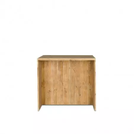 2-level shop counter, disabled standard, solid wood back