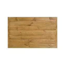 Plateau de table rectangulaire L110 en bois massif