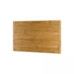 Plateau de table rectangulaire L110 en bois massif