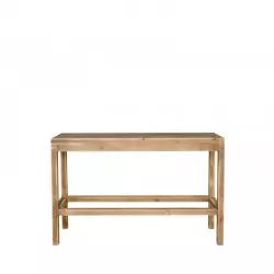 Bench for high table, 2 persons, solid wood