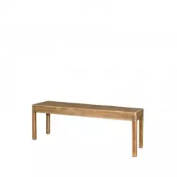 Bench L119, solid wood TRADIS Bois Vieilli