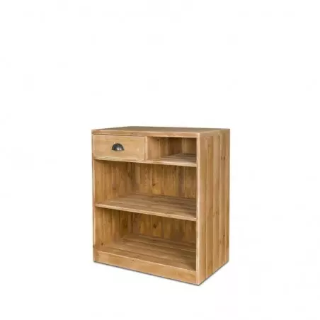 Reception counter with drawer, solid wood TRADIS