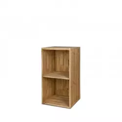 Counter 2 compartments, solid wood