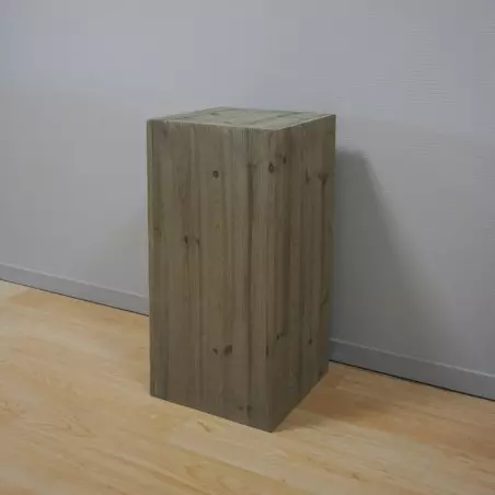 Cube de présentation, Gris de Payne