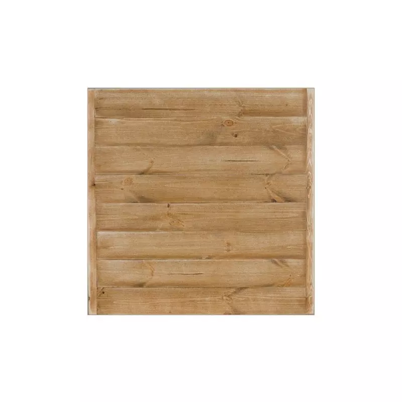 Plateau de table carré L80 cm, bois massif