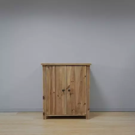 Buffet EUSTACHE 2 portes en bois massif, meuble d'occasion