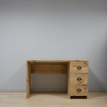 Bureau THEOPHILE en bois massif, meuble d'occasion