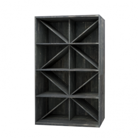 Wine rack 300 bottles capacity, solid wood | TRADIS