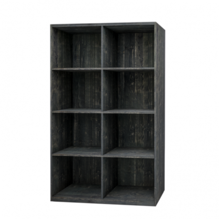 Magnum bottle dedicated shelf unit, 8 compartments, solid wood | Tradis