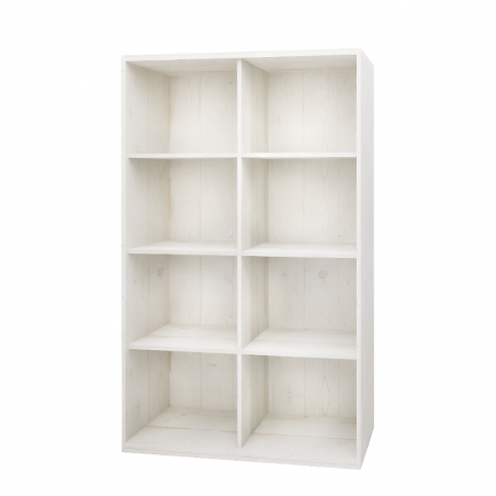 Magnum bottle dedicated shelf unit, 8 compartments, solid wood | Tradis