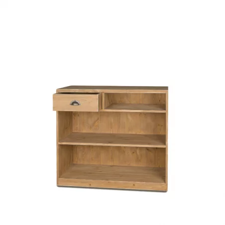 Shop counter with shelf, solid wood tradis