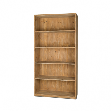 Shelf 5 levels L99 cm, solid wood