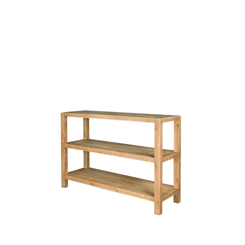 3-tier console table, solid wood