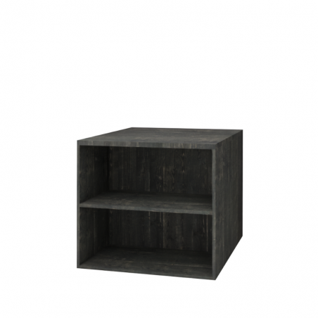 2-level shop counter, disabled standard, solid wood | TRADIS