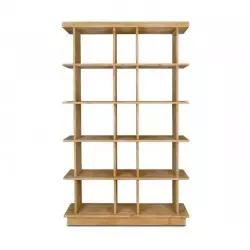 Open wine rack, 15 compartments