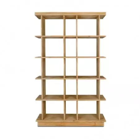 Open wine rack, 15 compartments