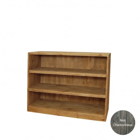 Module 1 Shop display corner counter, Solid wood