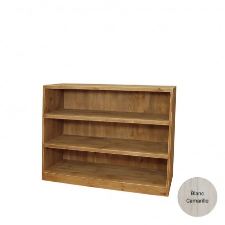 Module 1 Shop display corner counter, Solid wood | TRADIS