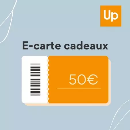 E-carte cadeaux UP parrainage Tradis