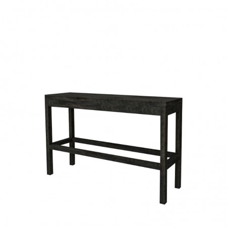 Bench for high table, 2 persons, solid wood | TRADIS