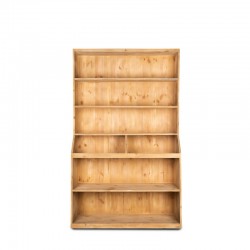 Bakery shelf with 6 levels in solid wood