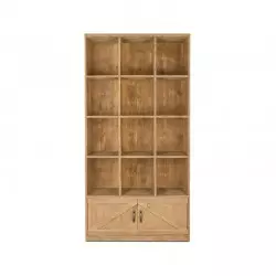 12-cube shelf unit 2 doors