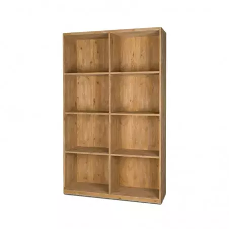 Magnum bottle dedicated shelf unit, 8 compartments, solid wood