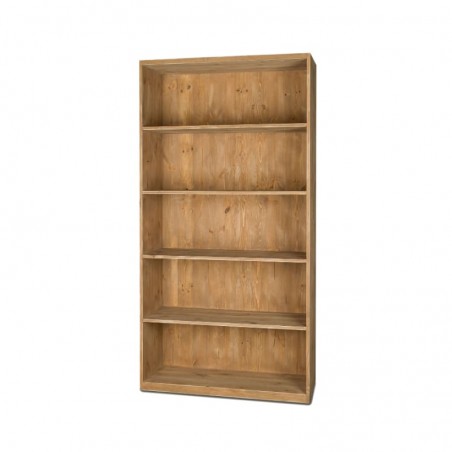 5-tier shelf unit, solid wood