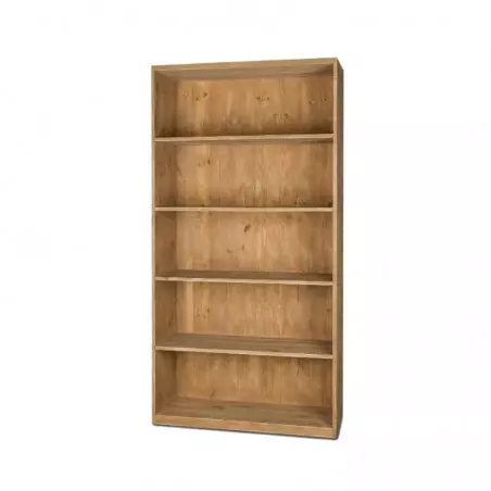 5-tier shelf unit, solid wood