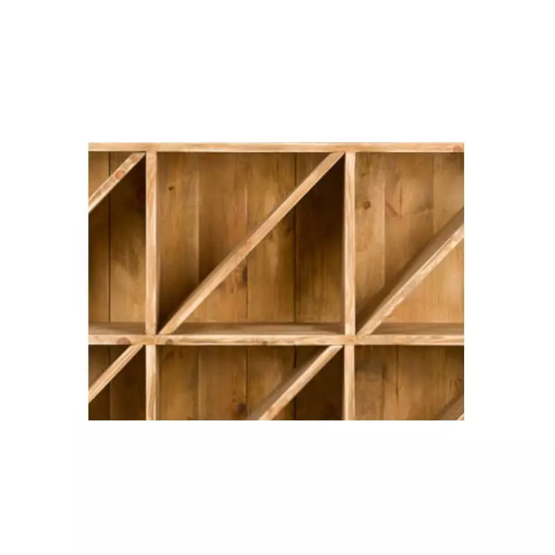 Shelf dividers, set of 3, solid wood