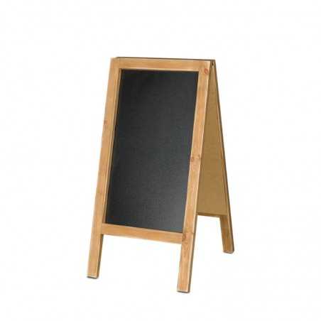 A-frame chalkboard, Solid Wood