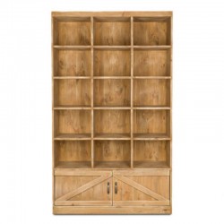 15-cube shelf unit 2 doors