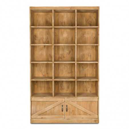 15-cube shelf unit 2 doors