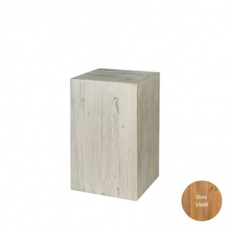 Wooden podium for shop