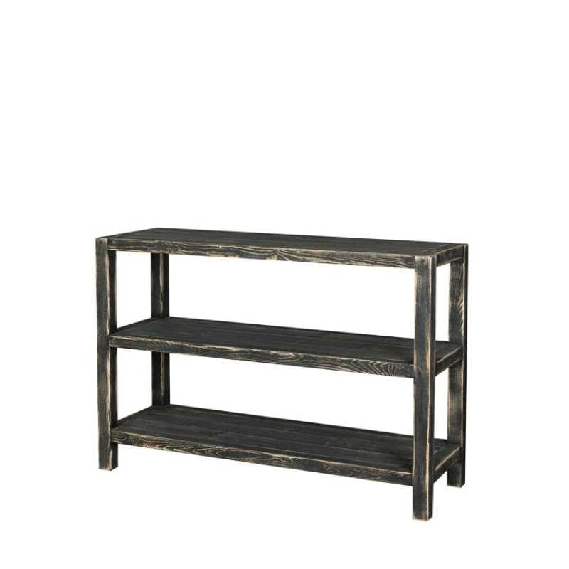 3-tier console table, solid wood