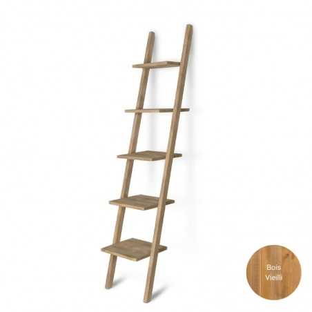 Wooden decorative ladder H180, Solid Wood