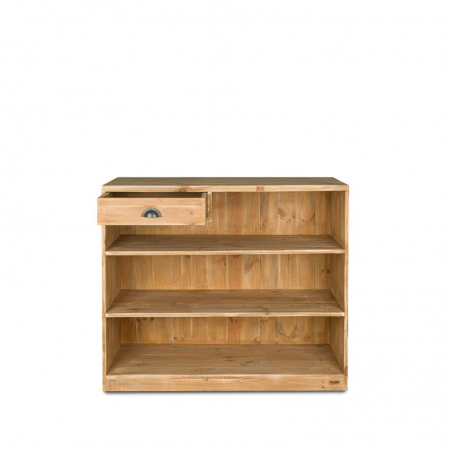 Wooden shop counter with drawer, Solid Wood