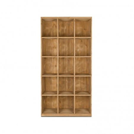 15-cube shelf unit