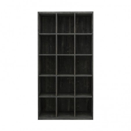 15-cube shelf unit, Noir Charbonneux