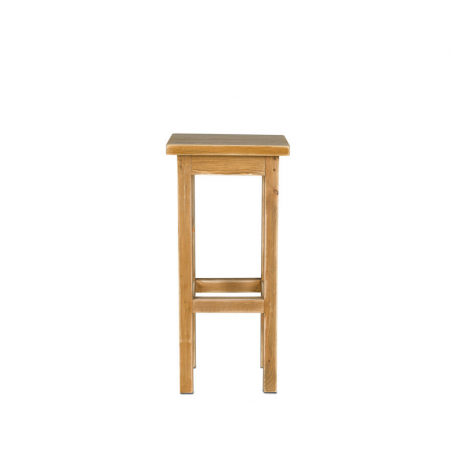 Bar stool H75 cm, Solid Wood bois Vieilli