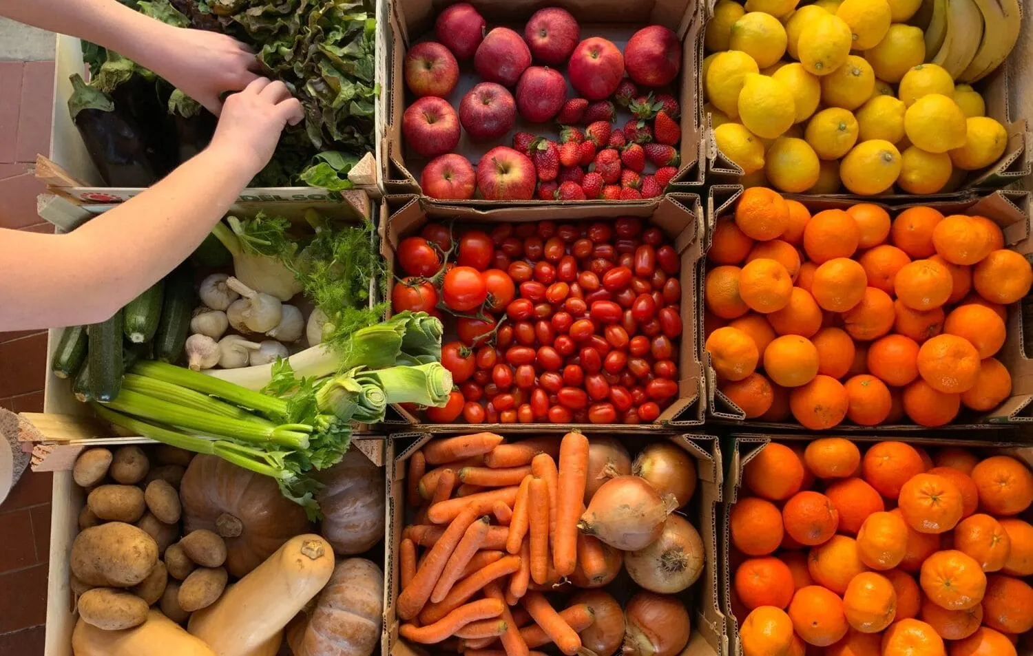 vegetable-wooden-box