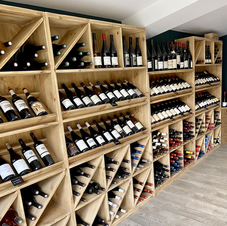 Présentation d'une cave à vin par Tradis